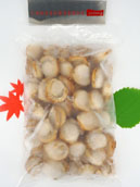 帆立贝(透明胶袋) 50-60粒/KG